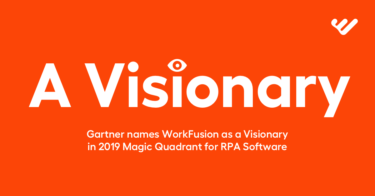 WorkFusion is named a Visionary