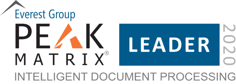 Intelligent Document Processing PEAK Matrix 2020