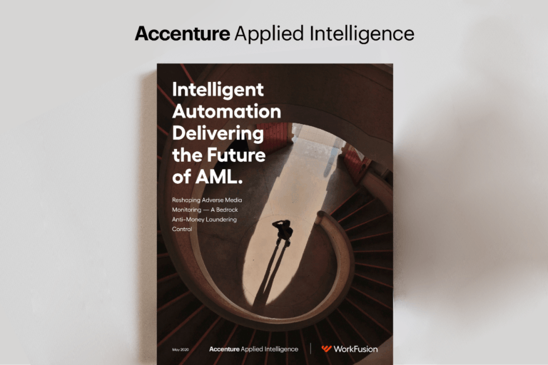 IA delivering the future of AML