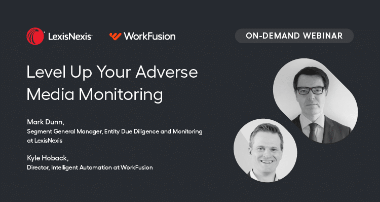 WorkFusion LexisNexis Webinar