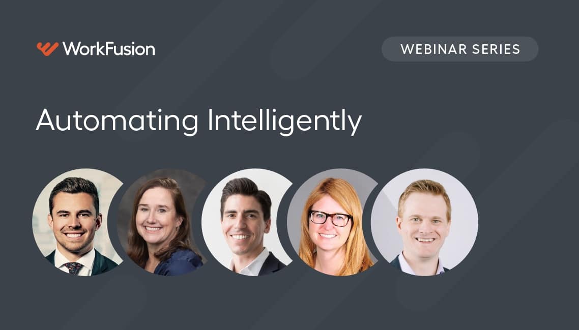 WorkFusion SSON webinar series
