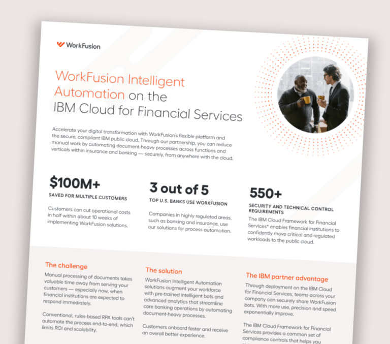 WorkFusion _ IBM Cloud