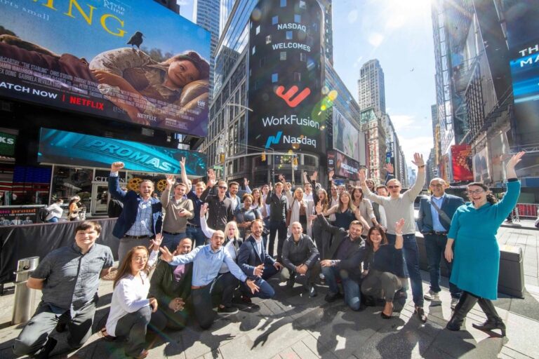 WorkFusion Times Square 2021