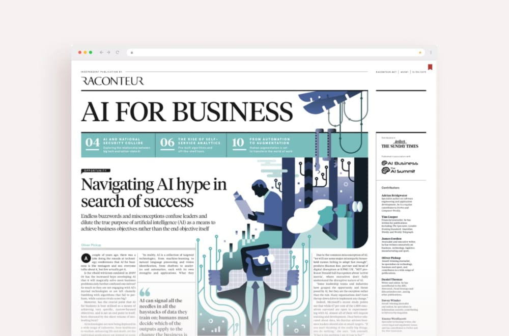 Times UK Raconteur Special Report