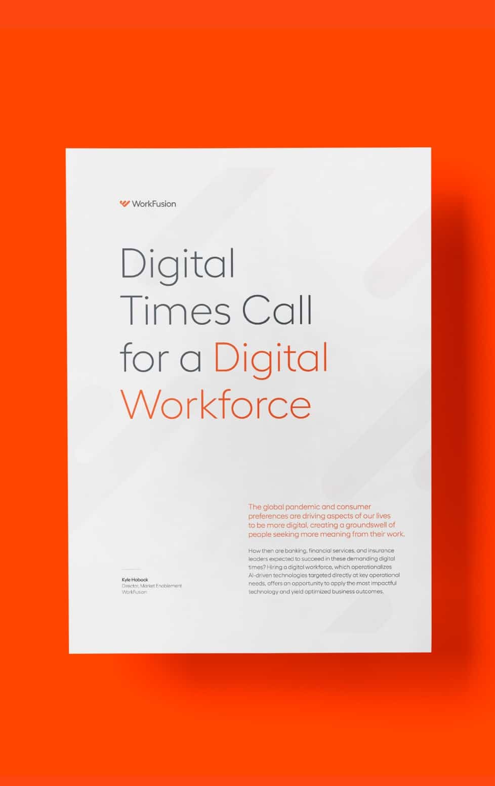 Digital Times Call for a Digital Workforce