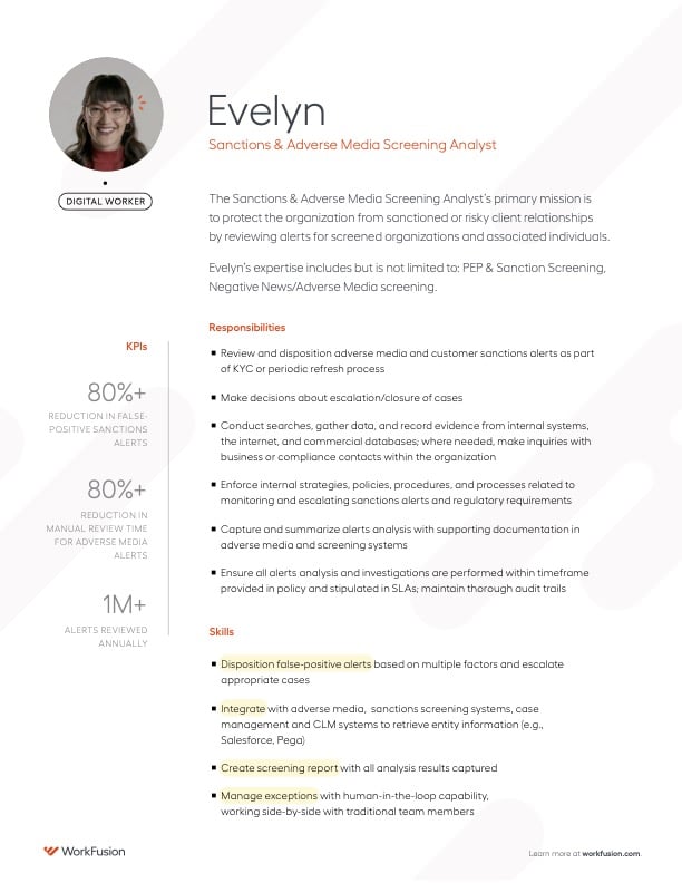 WorkFusion-Evelyn-Job-Description