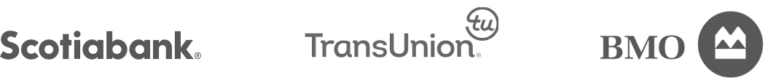 WorkFusion Customer Logos: Scotiabank, TransUnion, Bank of Montreal